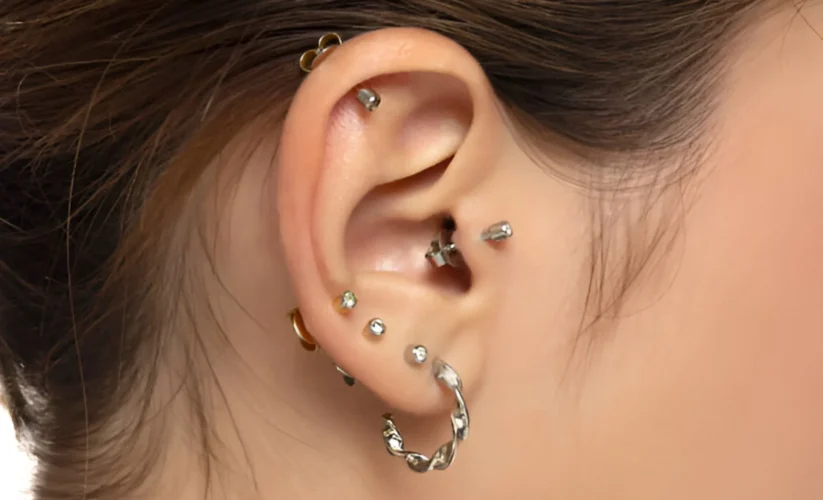 How do you take care of a rook piercing